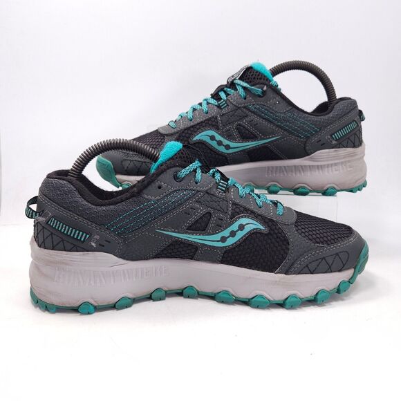 Saucony Raptor TR Athletic Lace Up Shoe Womens Size 8.5 S15427-1 Gray Blue - Picture 5 of 10